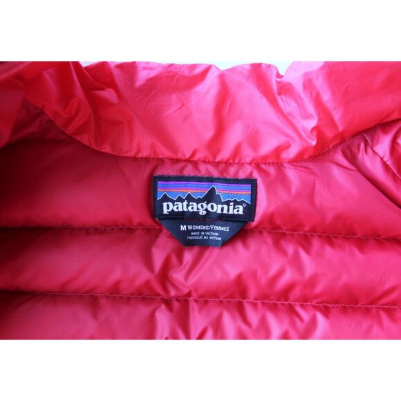 Patagonia Womens Down Sweater Vest Maraschino Size Medium - Picture 7 of 12